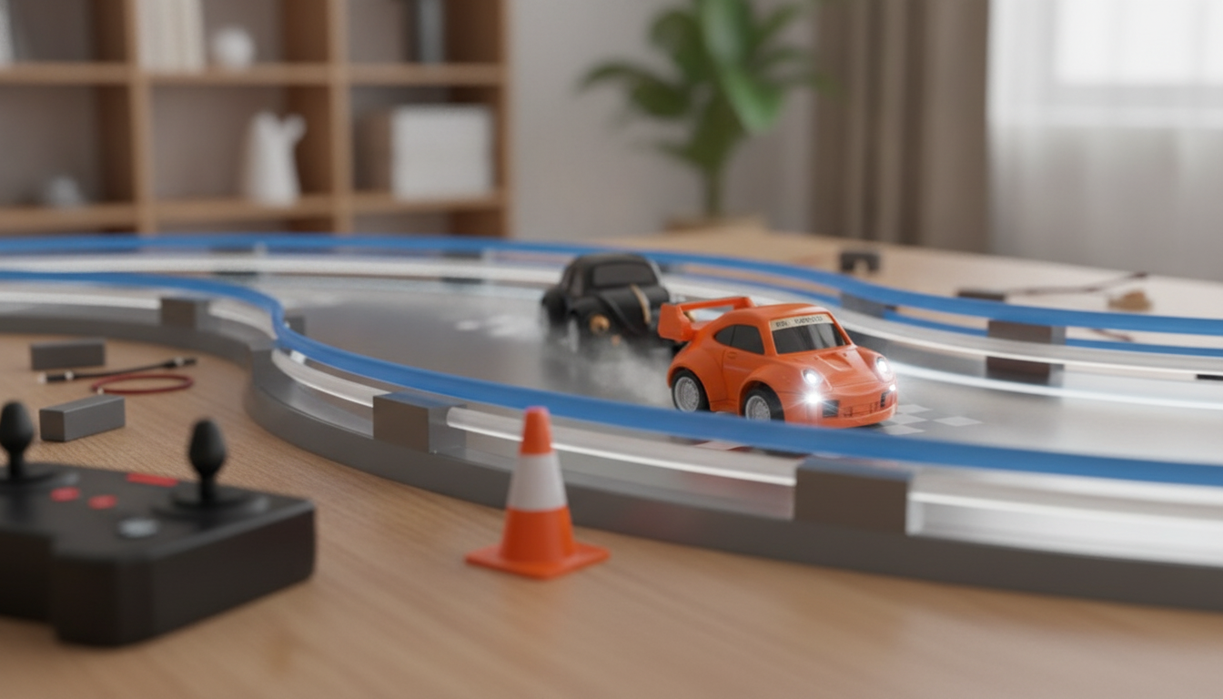 1:87 Mini RC Drift Car: Lights, Sound & 2.4G Control