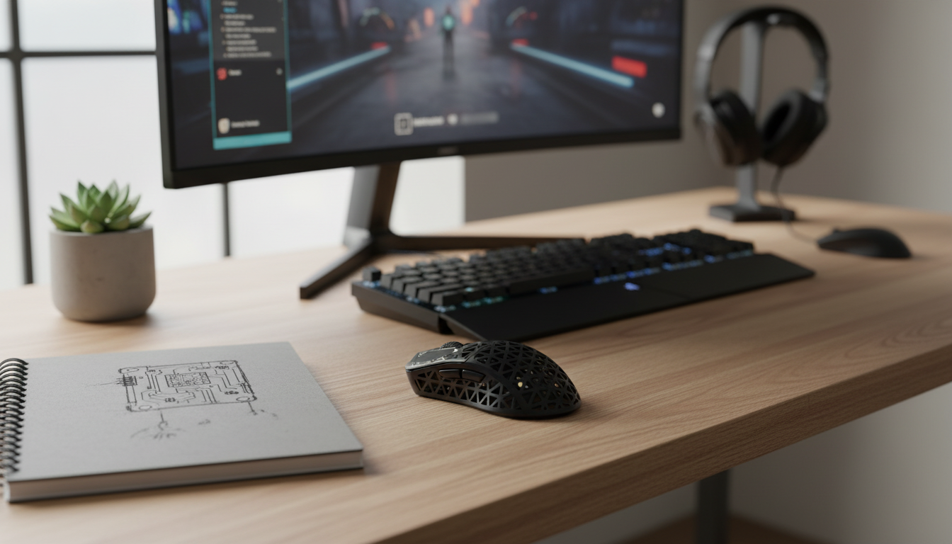 8K Wireless Gaming Mouse Setup for Low-Latency Aim