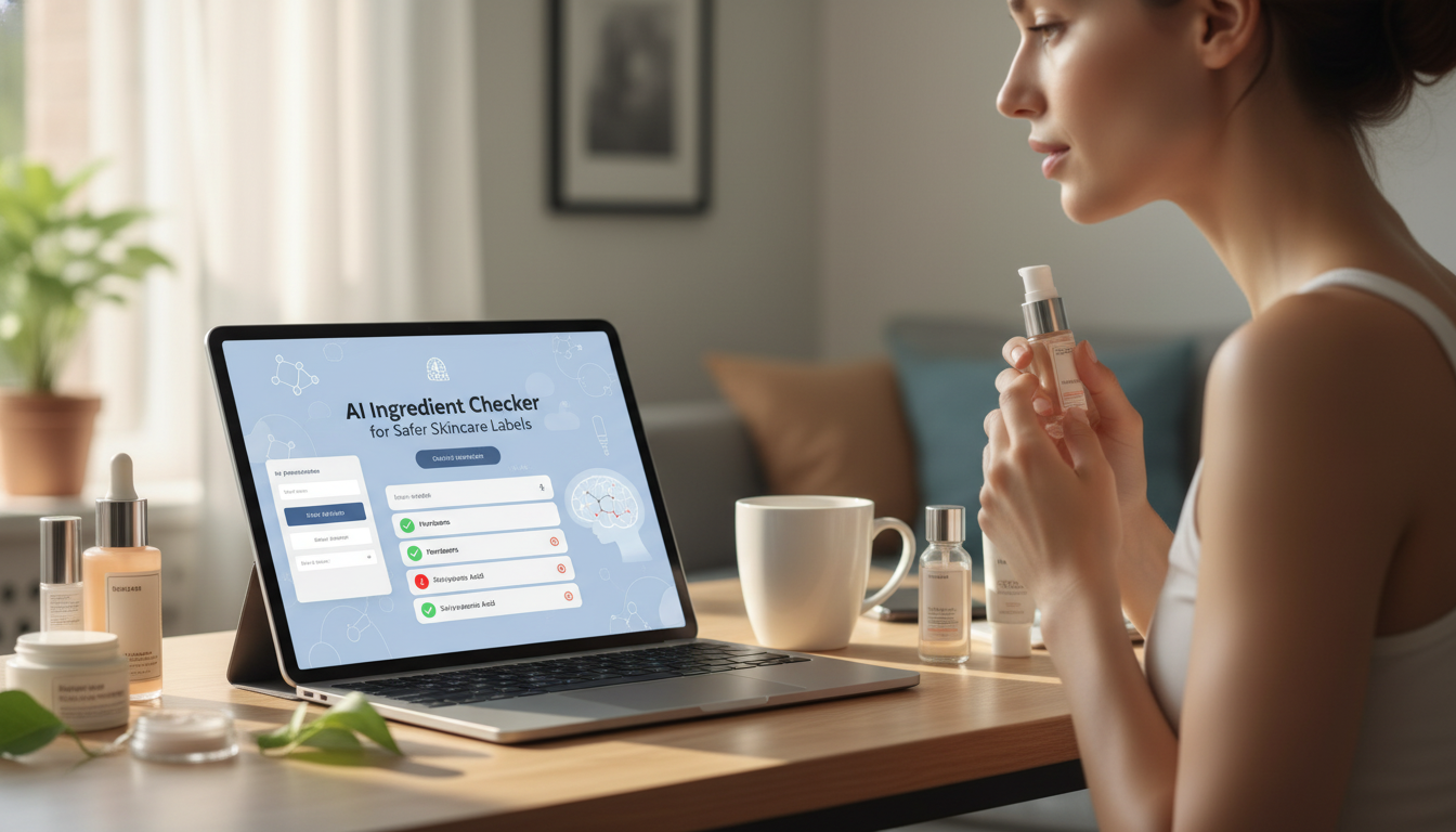 AI Ingredient Checker for Safer Skincare Labels