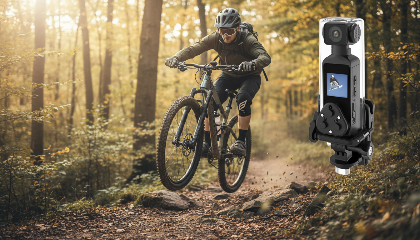 Mini 4K Action Camera: WiFi + 270° Rotatable Lens