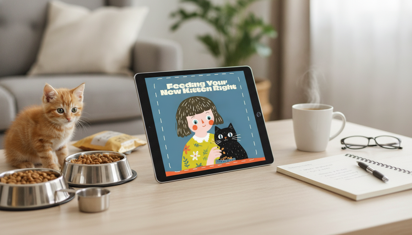 New Kitten Feeding Guide: Food, Schedule, and Portions