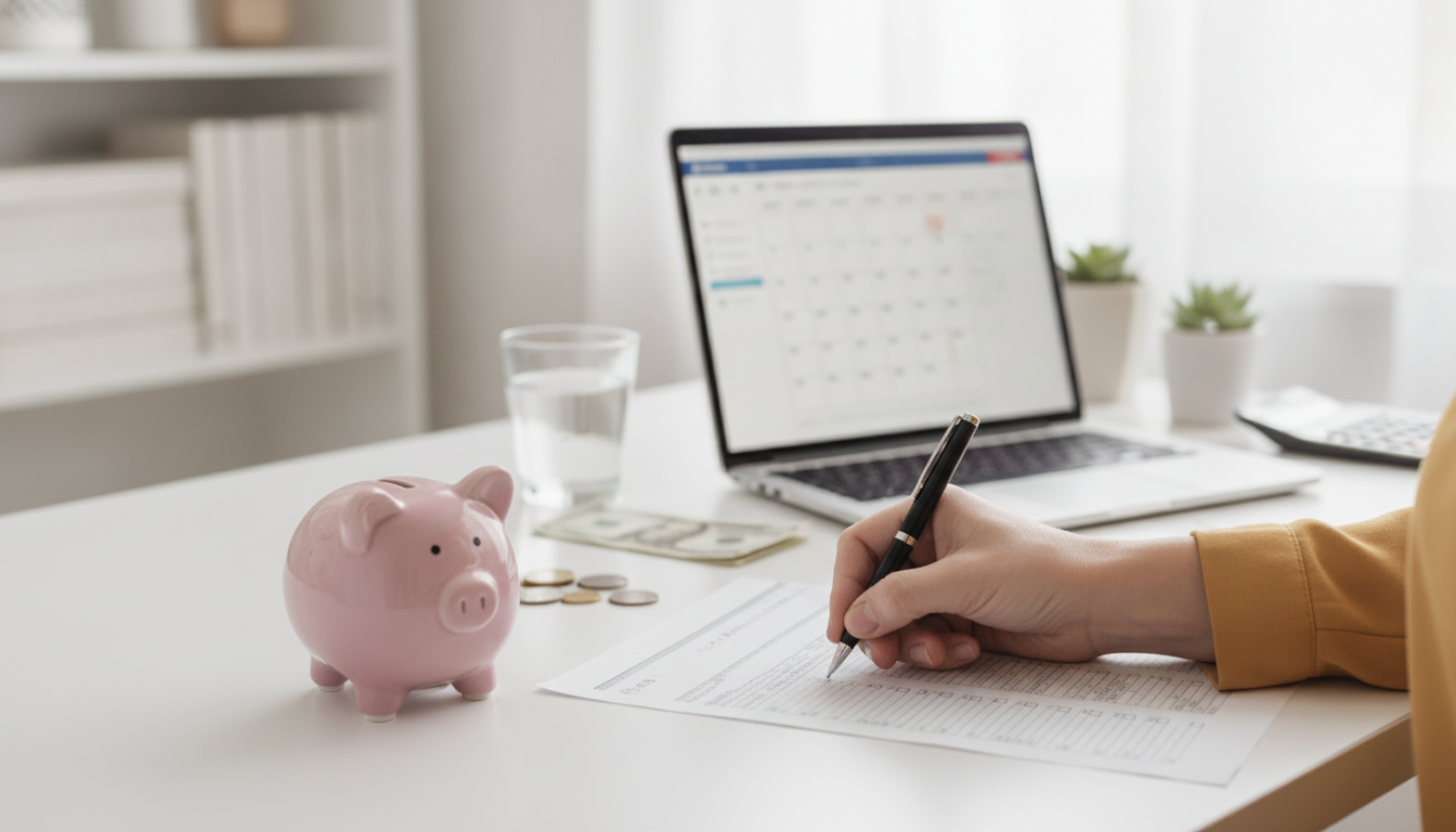 Save $5,000 in 6 Months: Weekly Checklist Challenge