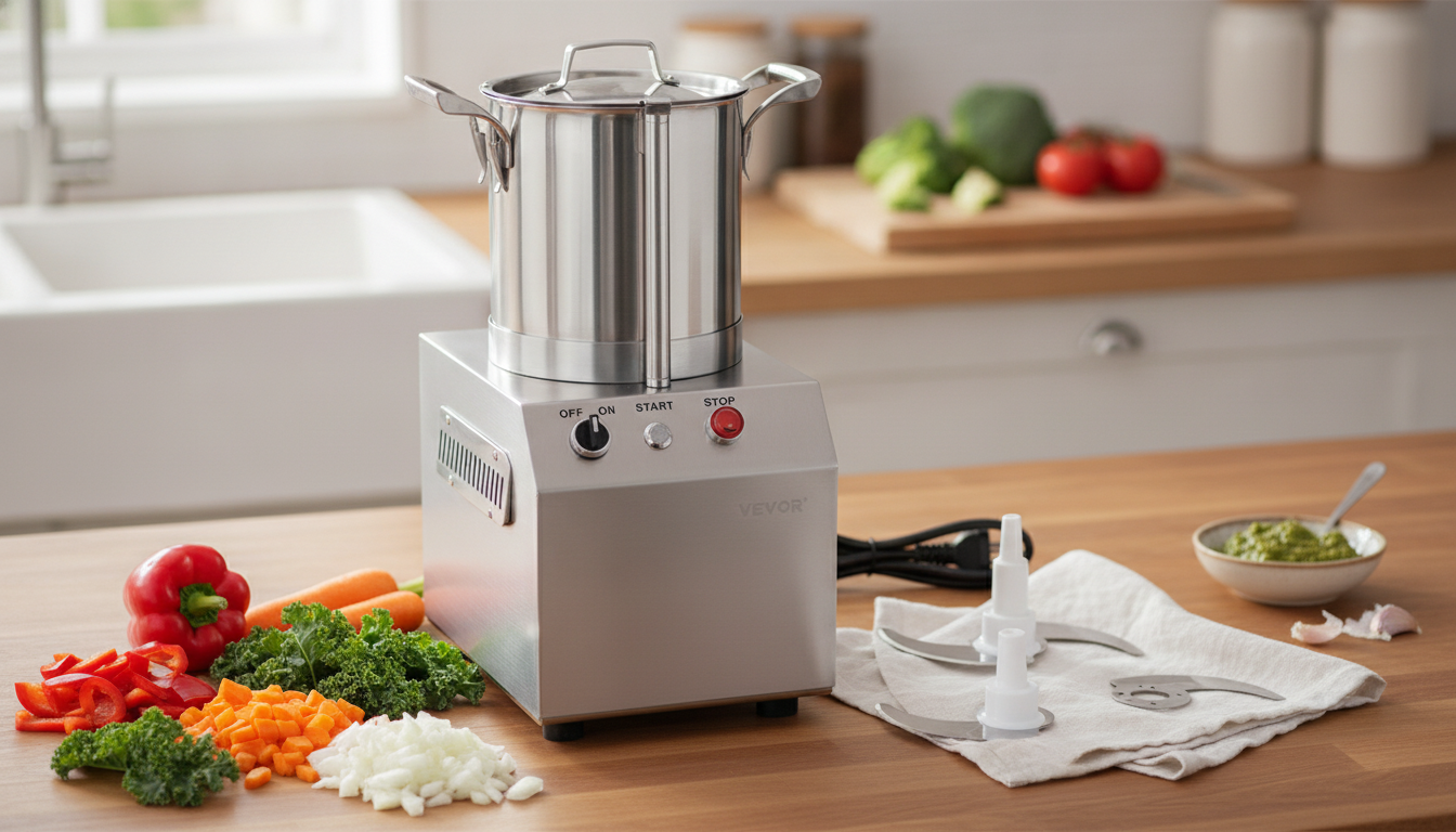 Stainless Steel Veg Chopper & Food Processor Guide