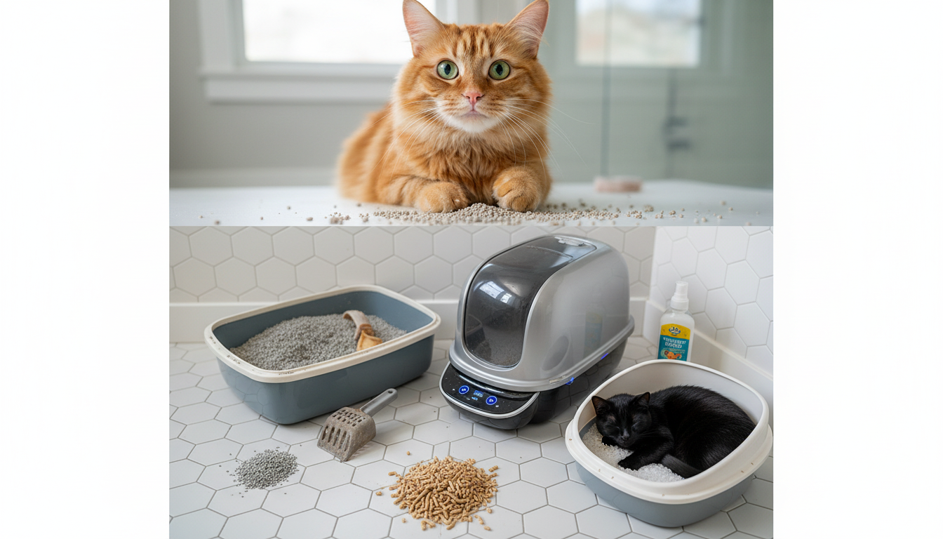 Cat Pooping on the Floor? Causes and Litter Box Fixes